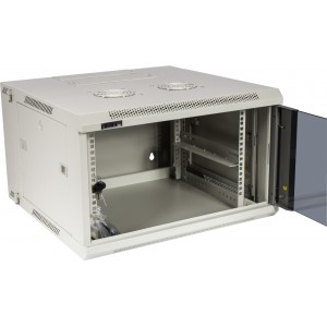 “Pro” series 3-section wall enclosure with metal door